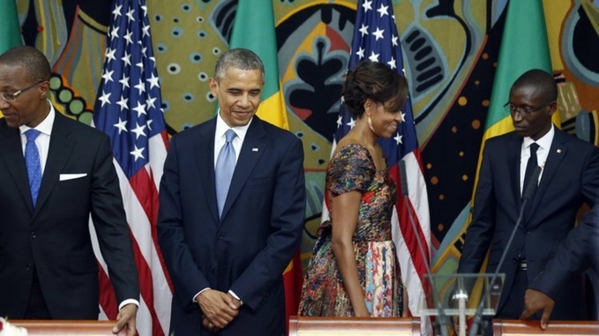 Michelle et Barack Obama : Un couple en crise aux obsèques de Mandela