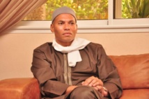 Karim Wade et son bonnet noir