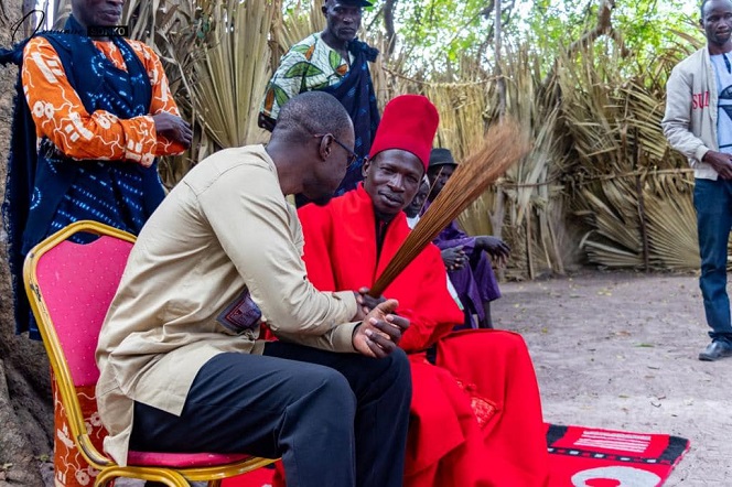 Oussouye, Essaout, Mlomp, Djicomol et Kagnut: Ousmane Sonko recueille la bénédiction des sages