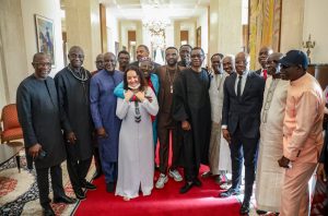 Présidence de l’UA : Macky Sall et Paul Kagamé rencontrent plusieurs artistes africains