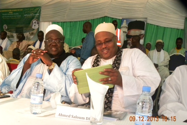 Ameth Saloum Dieng et son ami Cheikh Abdou Lahad Gaïndé Fatma