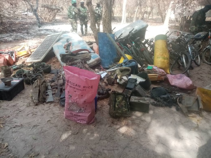 Casamance: L'incroyable saisie de l'Armée sur les bases rebelles. Regardez !