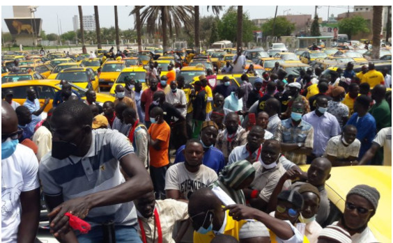 Transport : Le ras-le-bol des chauffeurs de taxi «Allô Dakar» contre les persécutions des forces de l’ordre