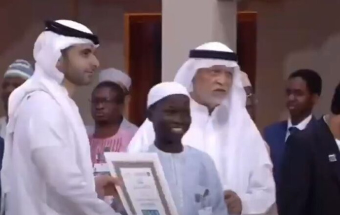 Concours international de récitation du Saint Coran à Dubaï : Deuxième, El Hadj Cheikh Dia honore le Sénégal