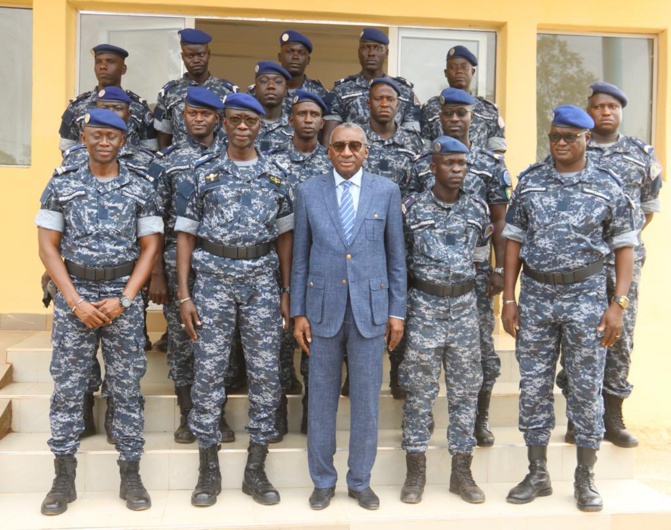 Inauguration de la Brigade territoriale de Khossanto : Me Sidiki Kaba insiste sur les défis sécuritaires multiformes