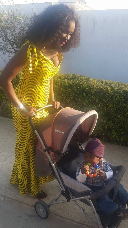 Lissa adore son petit neveu Ousmane Mbacké !