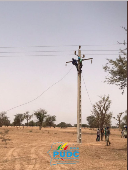 PUDC / Électrification rurale : Mise en service des villages de Kalom, Keur Matar Binta Wolof, Mérina Diop, Ndemleng...