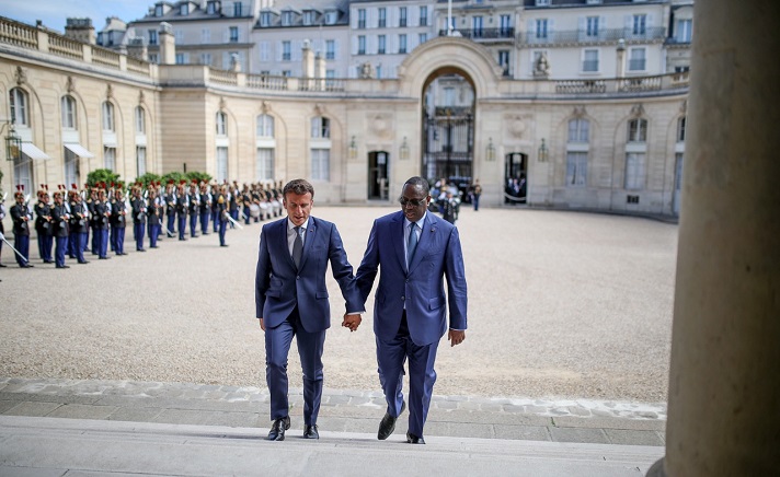 Série d’échanges entre Emmanuel Macron et Macky Sall : Les images de la concertation