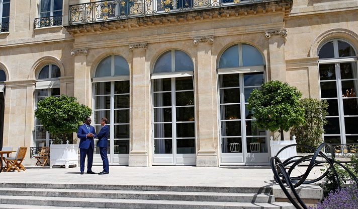 Série d’échanges entre Emmanuel Macron et Macky Sall : Les images de la concertation