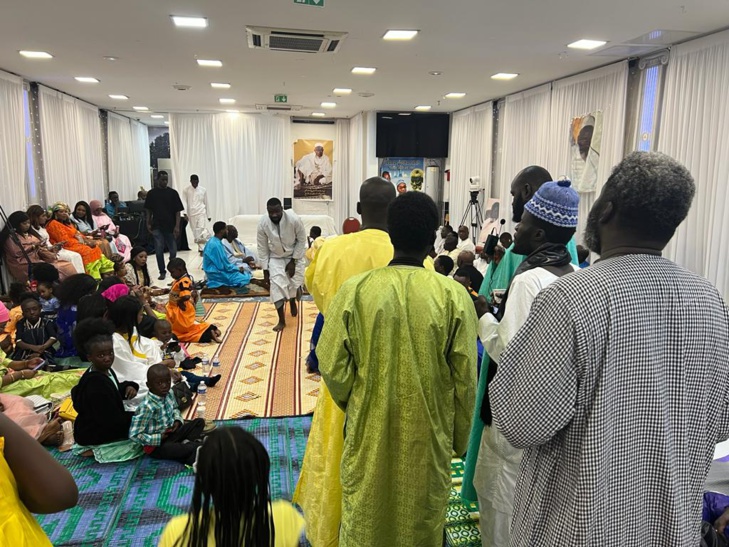 Photos / Après un Thiant international à son honneur à Paris : Des « Adiya » de plusieurs millions FCfa, destinés au prochain Magal de Touba, offerts à Serigne Saliou Ndigueul Thioune