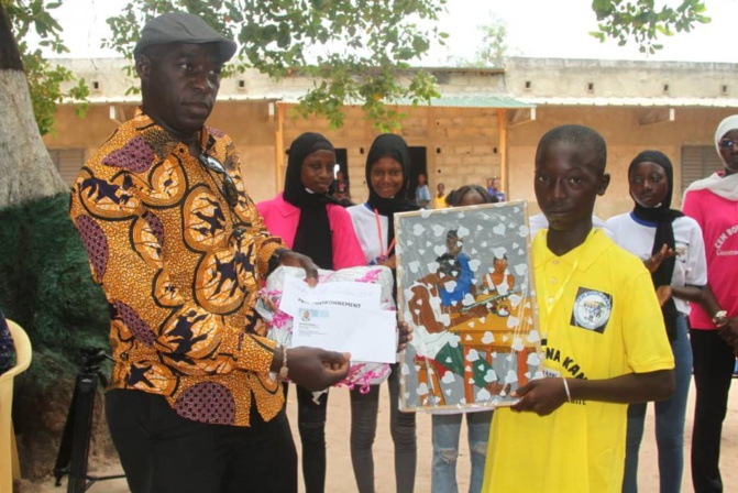 Cem Bouna Kane de Kolda: Ibrahima Guéladio Barry, donné en modèle aux élèves