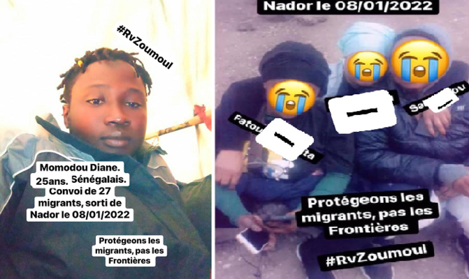 Drame migratoire : 6 mois aujourd’hui qu’un zodiac parti de Nador avec 27 migrants, le 08/01/2022 livrait son lot de morts…