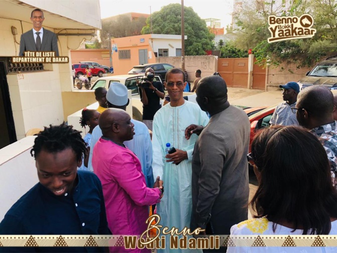 Deuxième étape Législatives : Visite de proximité de Alioune Ndoye, tête de liste départementale (Images)