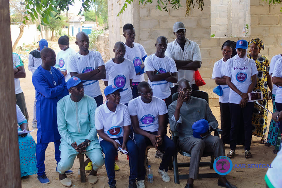 Législatives 2022 : visite de proximité de Aar Sénégal dans la Saafène avec Dr. Abdourahmane Diouf (Photos)