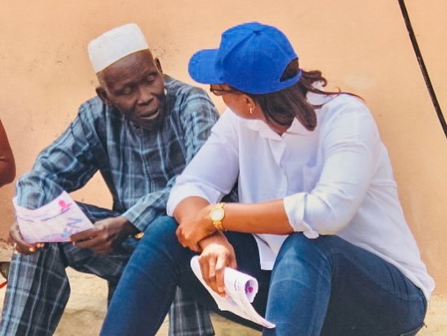 Visite de proximité de Marième Soda Ndiaye de la coalition Aar Sénégal à Bargny (Photos) 