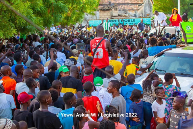 Kaolack : Devant une foule immense, Ousmane Sonko plaide pour le renouveau de l'agriculture dans le Saloum