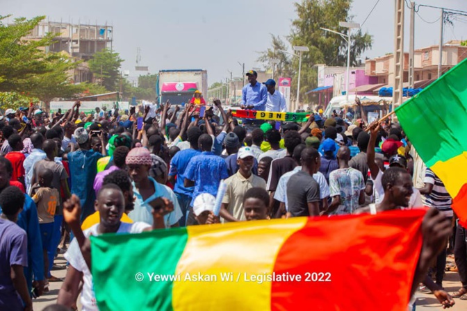 Kaolack : Devant une foule immense, Ousmane Sonko plaide pour le renouveau de l'agriculture dans le Saloum