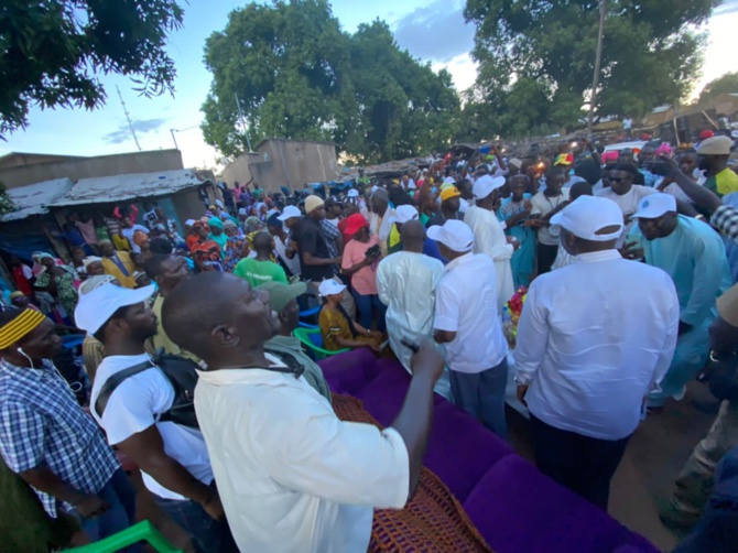 Jour 9 de la Tournée nationale de la Grande Coalition Wallu Sénégal : Tambacounda - Velingara - Medina Yoro Foula, à bras ouverts