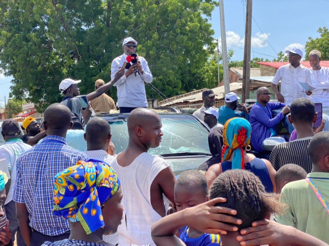 Jour 9 de la Tournée nationale de la Grande Coalition Wallu Sénégal : Tambacounda - Velingara - Medina Yoro Foula, à bras ouverts