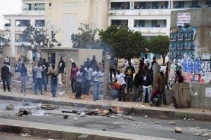 En colère contre Macky Sall, les étudiants de l'Ucad n'ont rien laissé sur leur passage