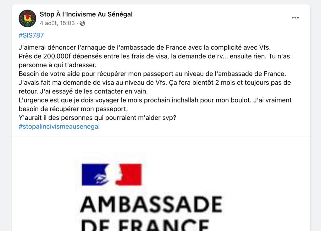 Obtention d’un visa Schengen : quand les Sénégalais s’empêtrent dans de multiples tracas avec des frais non remboursables