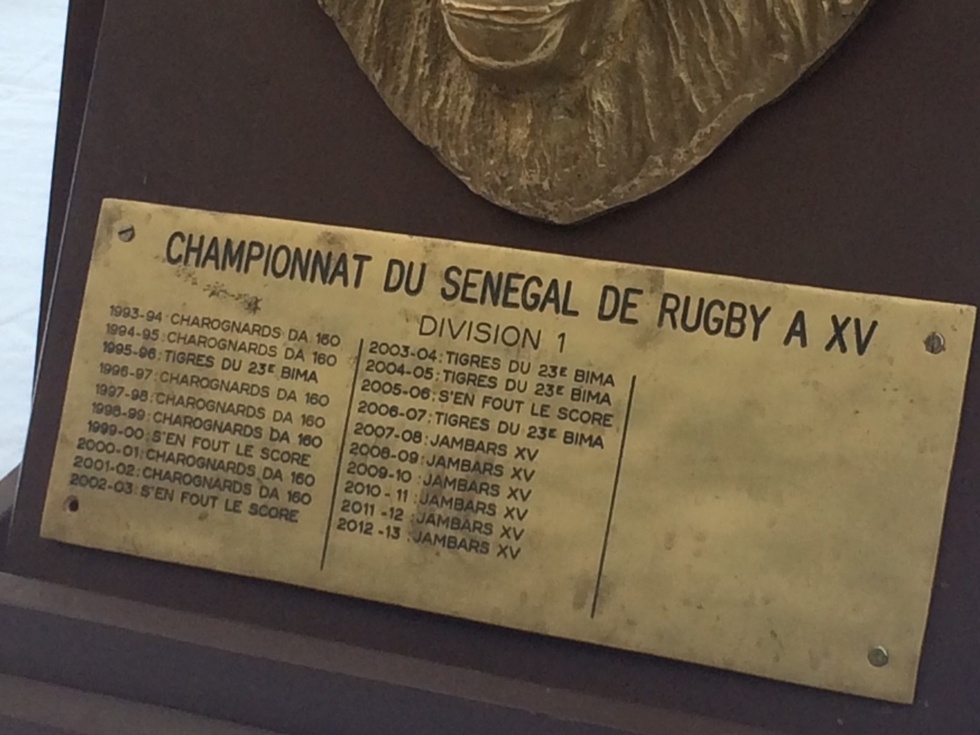 Rugby à XV - Diambars champion du Sénégal