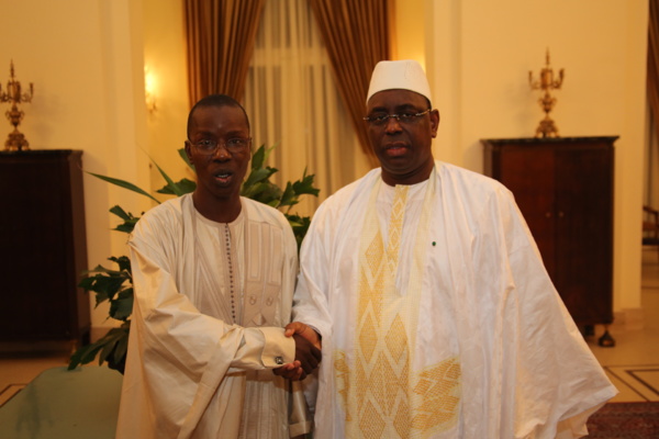 Tabaski : Mamadou Oumar Bocoum et son ami le Président Macky Sall 