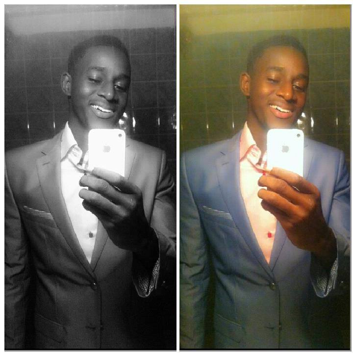 Aliou Seck, le fils de Thione en mode "selfie" 