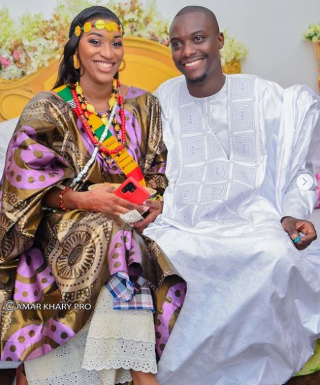 Mariage de Cherif Diop de la TFM et la Fille de Abdoulaye Makhtar Diop Serigne Ndackarou: Les images ! (Photos)