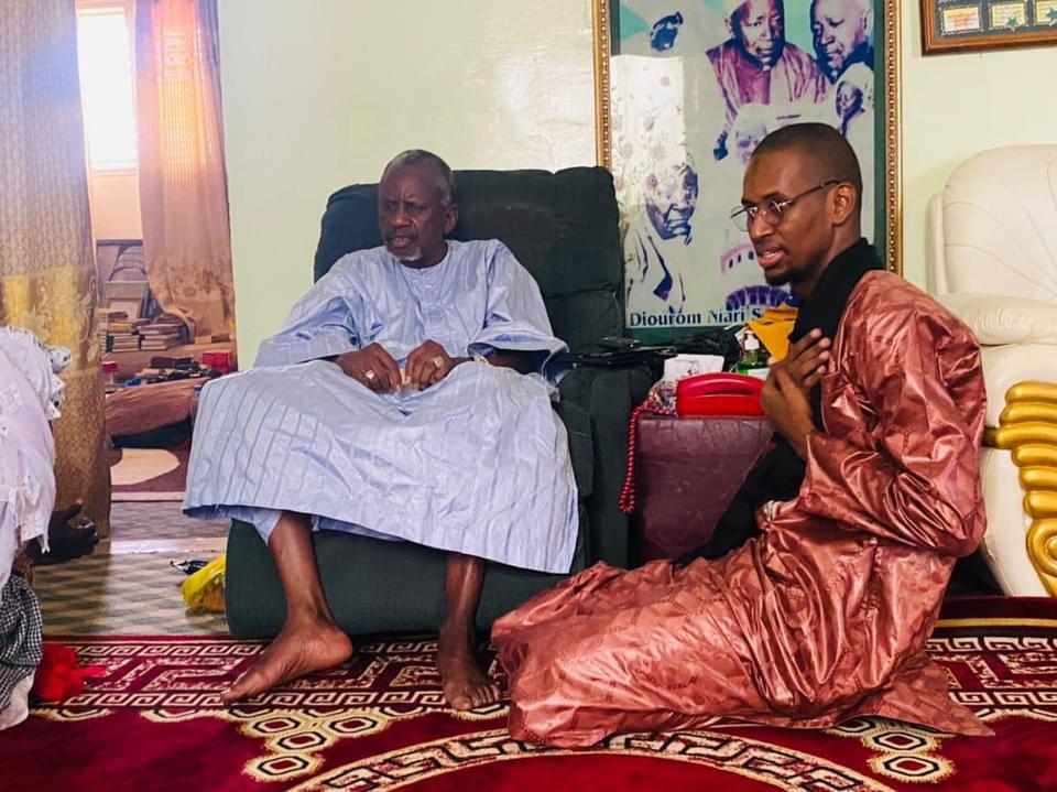 Magal: Seydina Oumar Touré chez son guide religieux, Serigne Mourtalla Fallilou Mbacké (Photos)