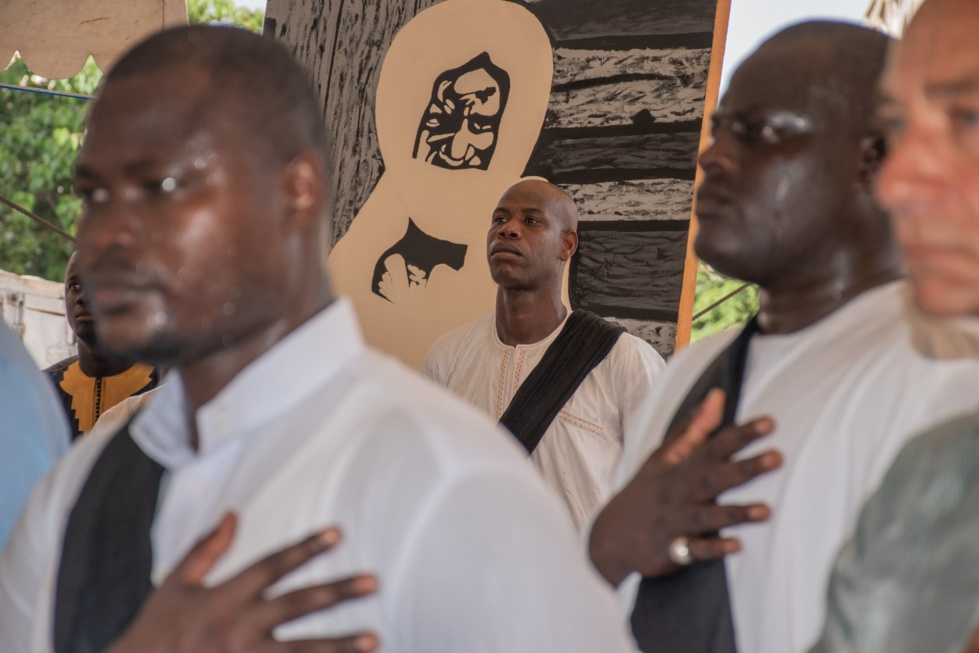 Cheikh Ahmadou Kara Mbacké en visite chez Cheikh Macoumba Fall Misbakh : Les images d’une rencontre