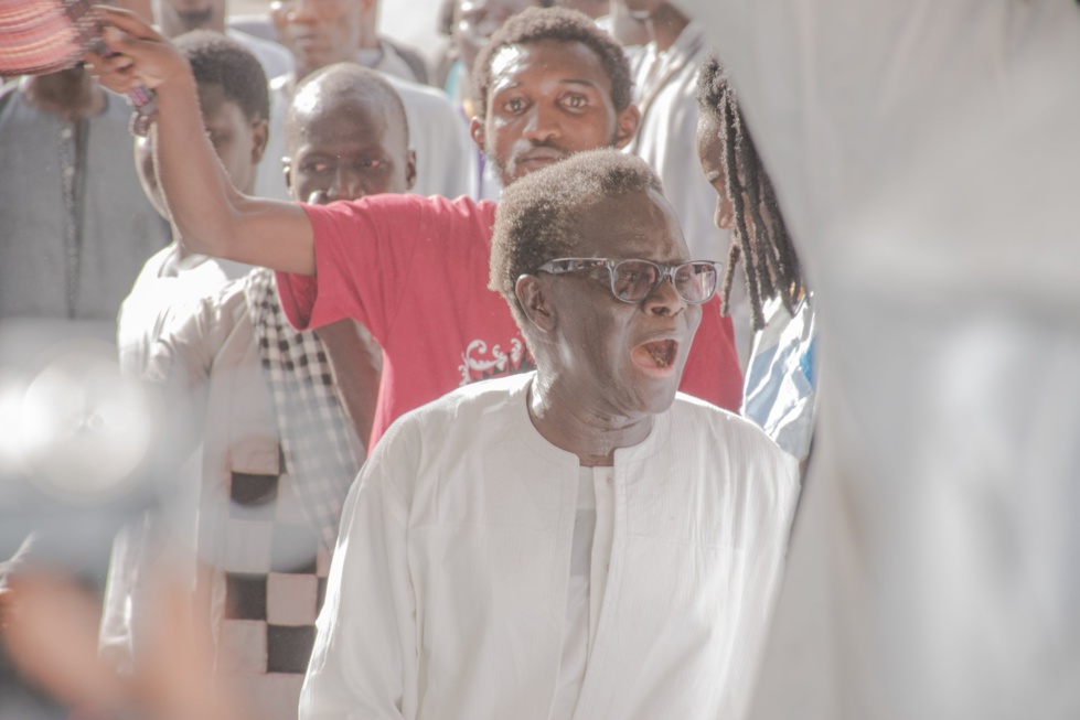 Cheikh Ahmadou Kara Mbacké en visite chez Cheikh Macoumba Fall Misbakh : Les images d’une rencontre