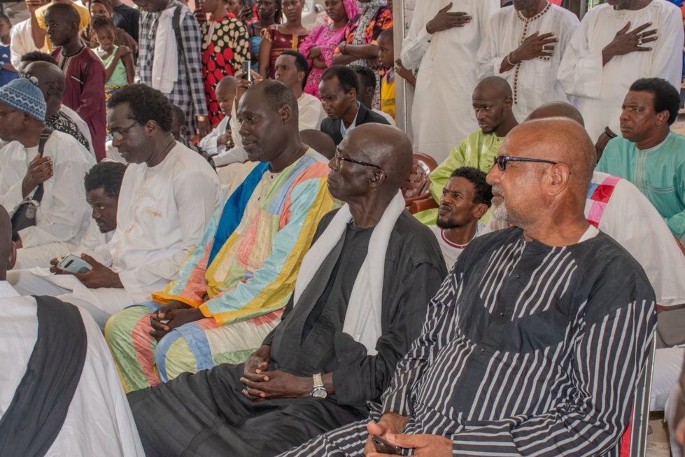 Cheikh Ahmadou Kara Mbacké en visite chez Cheikh Macoumba Fall Misbakh : Les images d’une rencontre