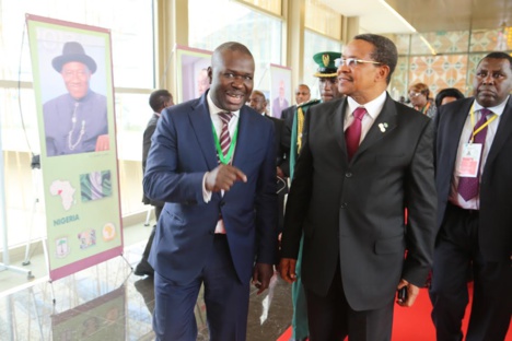 Amadou Diagne du Fogeca rencontre le Président tanzanien au sommet de l'UA