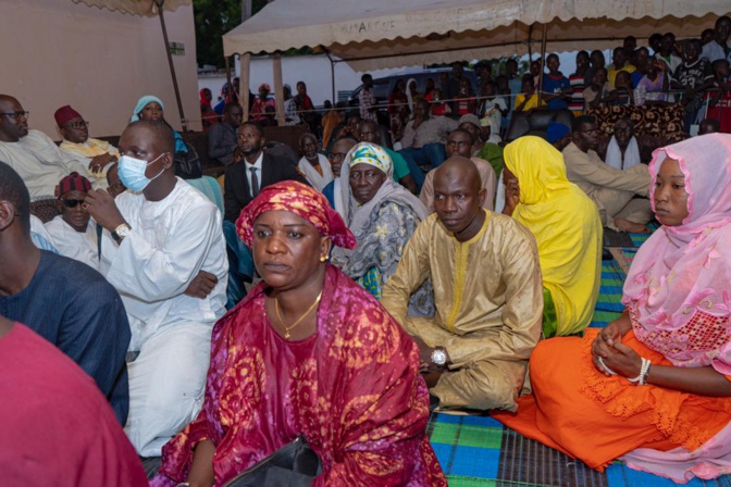 Rappel à Dieu de Serigne Abdou Rahmane Abdoul  Khoudoss : une forte délégation envoyée par le Chef de l’état était à Darou Mouhty.