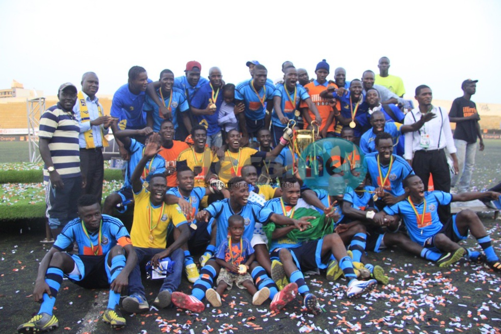 Le GFC vainqueur de la coupe de la ligue: Les images du sacre 