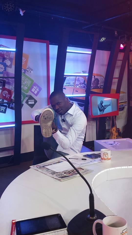 Pape Cheikh Diallo en plein délire sur le plateau “Yeewu Leen"