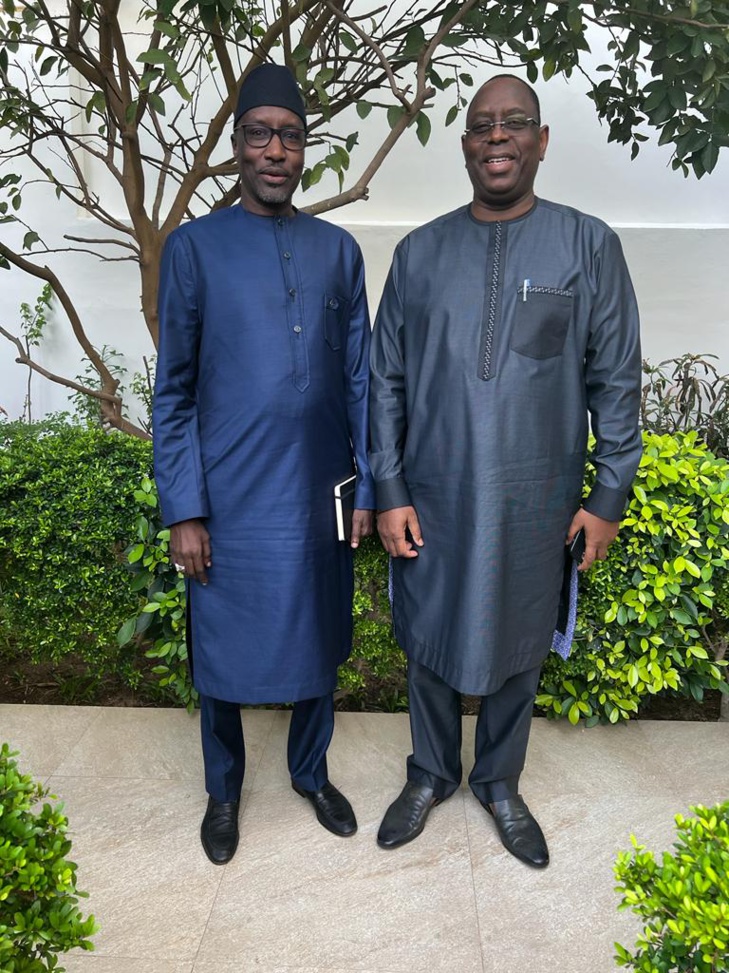 Photos/ Après un déjeûner avec le Président Macky Sall: Mamadou Mamour Diallo exprime toute sa gratitude