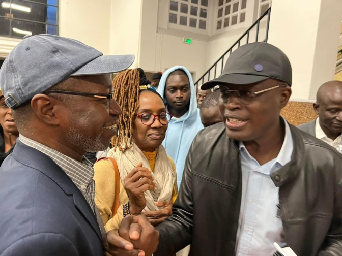 Khalifa Sall et Taxawu Sénégal en France :  Des membres du mouvement national des jeunesses et étudiants socialistes ont répondu à l’appel