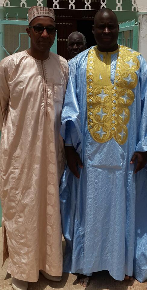 Abdoul Mbaye à Ndindi avec Serigne Djily Abdou Fatah Mbacké