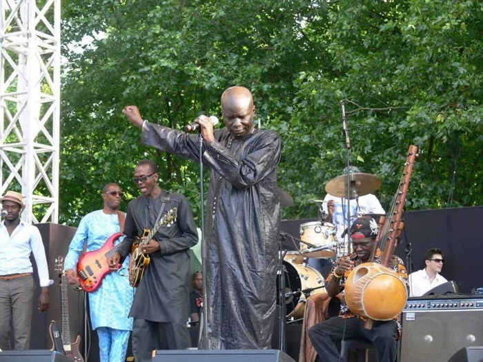 Les images du show de Oumar Pène à Paris