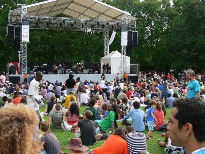 Les images du show de Oumar Pène à Paris