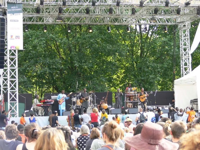 Les images du show de Oumar Pène à Paris