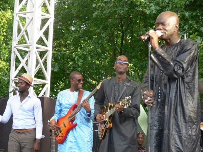 Les images du show de Oumar Pène à Paris