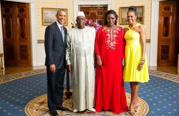 Maison blanche: Macky et Marième Sall reçus par le couple Obama