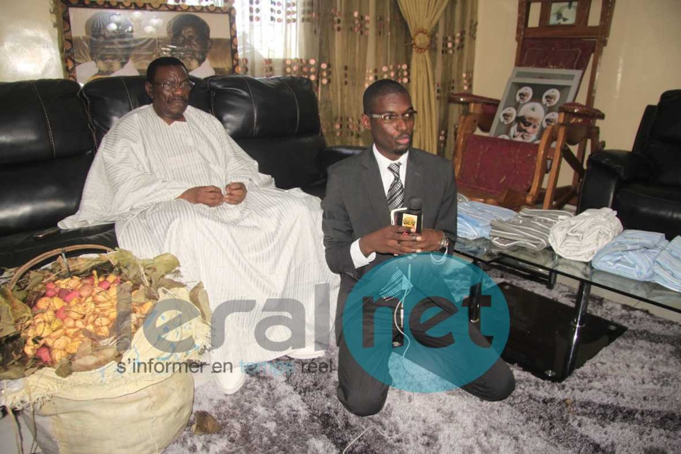 Photos: Cadeaux de Serigne Sidy Mokhtar Mbacké à Cheikh Bethio Thioune