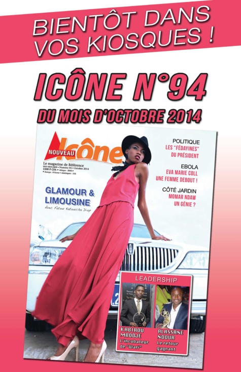 Icône Mag n° 94 octobre 2014 bientôt dans vos kiosques !