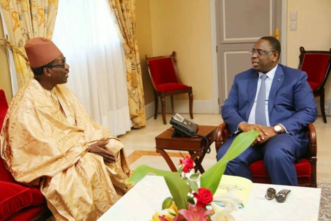 Serigne Maodo Sy Dabakh reçu par le Président Macky Sall