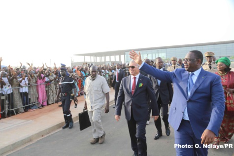 Regardez les images de l’inauguration du Centre International de Conférence de Dakar