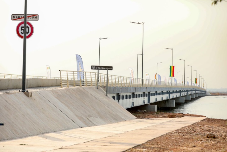 Photos: Inauguration du Pont Famara Ibrahima Sagna de Marsassoum en image